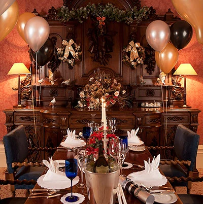 festive table
