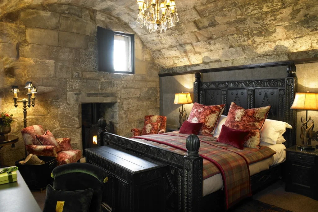 borthwick bedroom with light coming through window