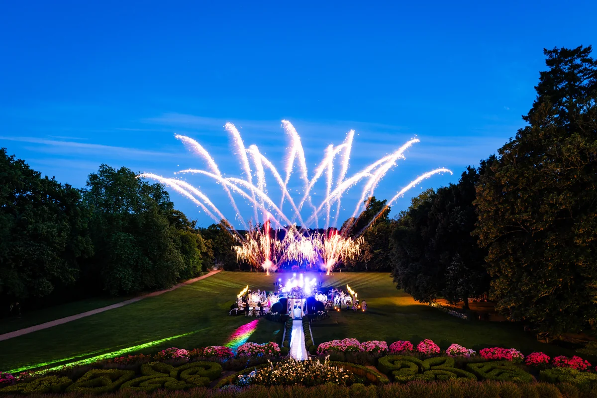chateau challain fireworks