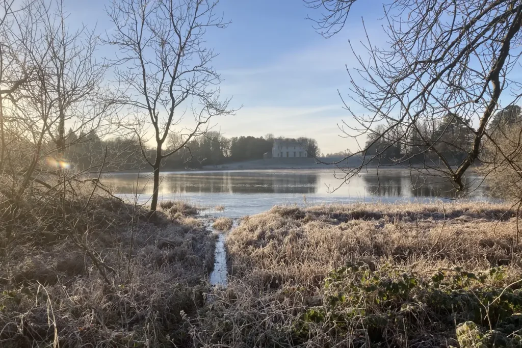 winter external castle view