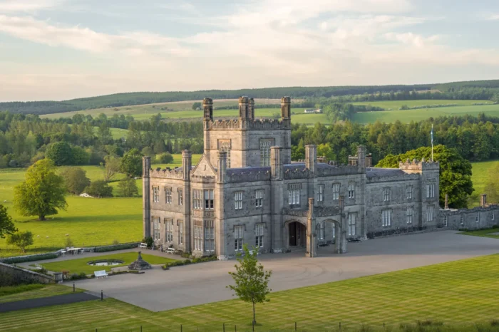 blairquhan castle front view