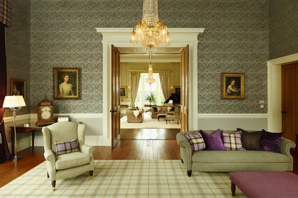 blairquhan castle small drawing room