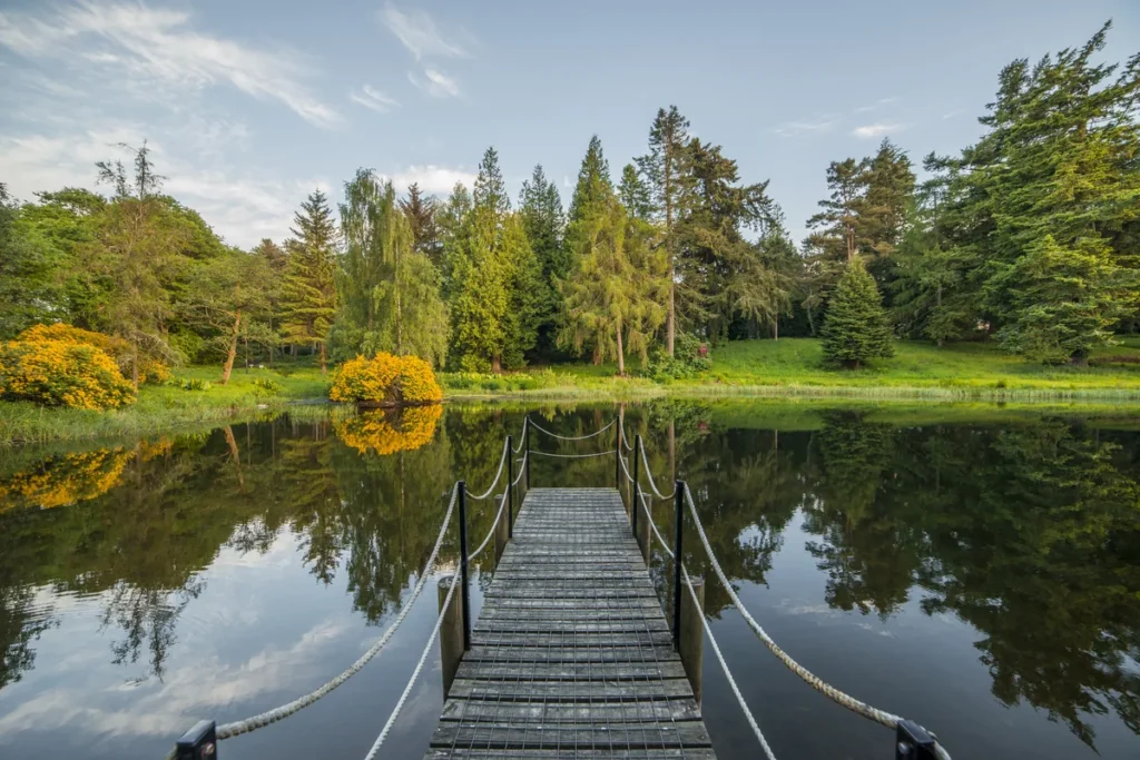 blairquhan castle lake