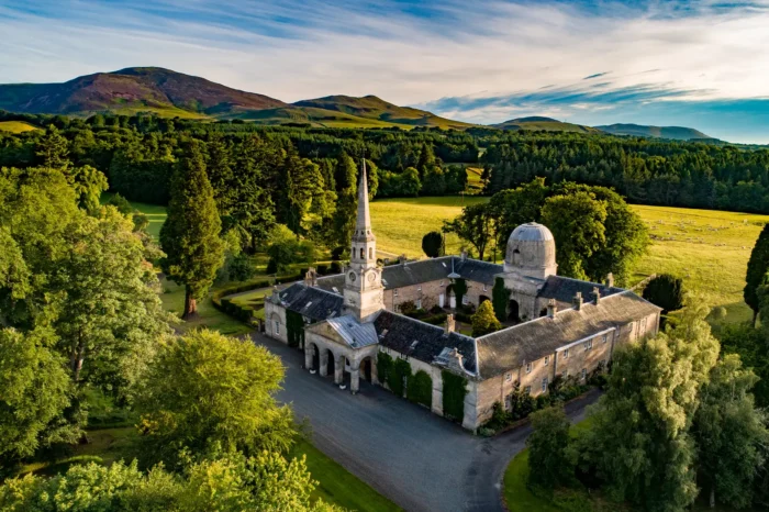 penicuik birds eye view