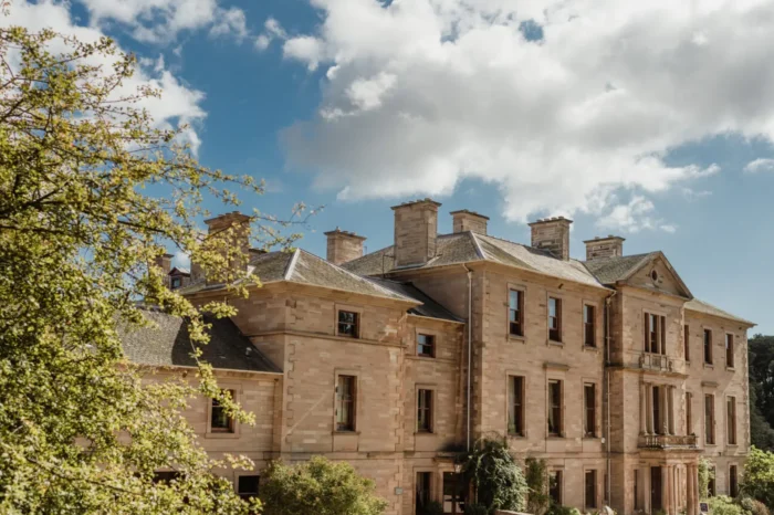 cambo house front of house