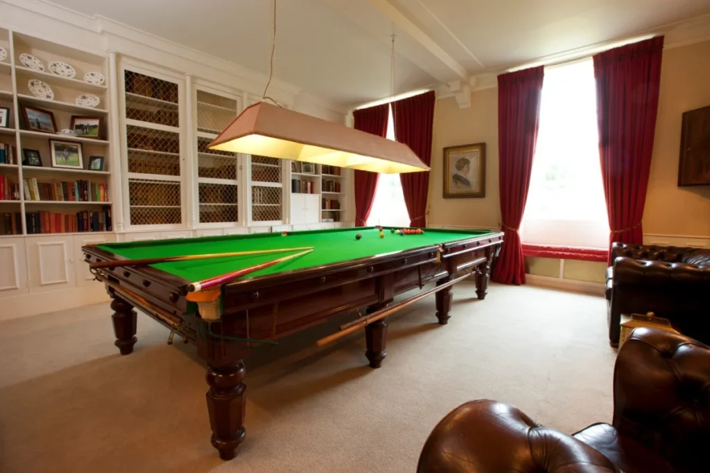 gordon castle billiard room