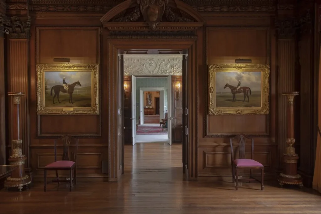 knowsley hall with frames