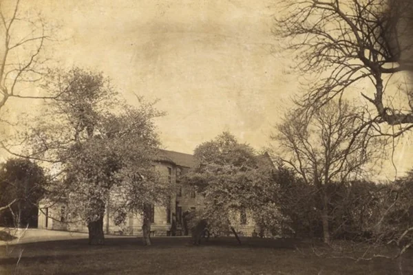 old photo of big house