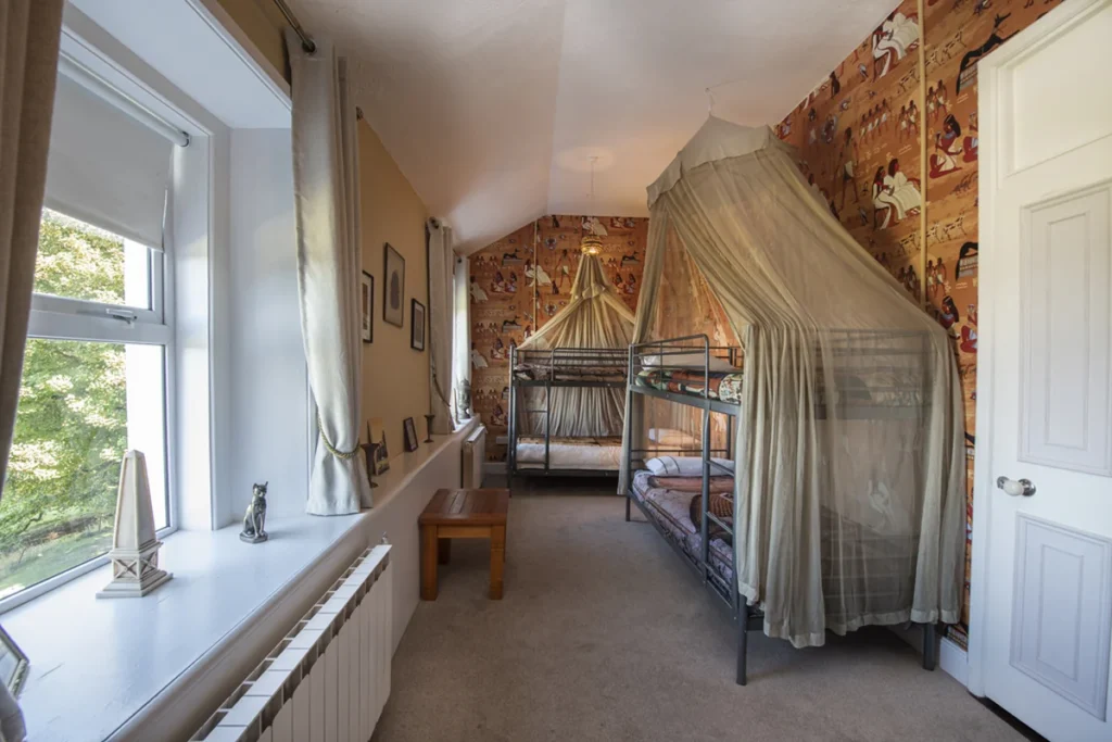 orlagh house bedroom with bunk beds