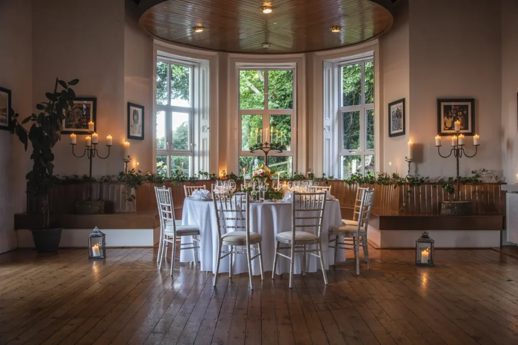orlagh house wedding dining table